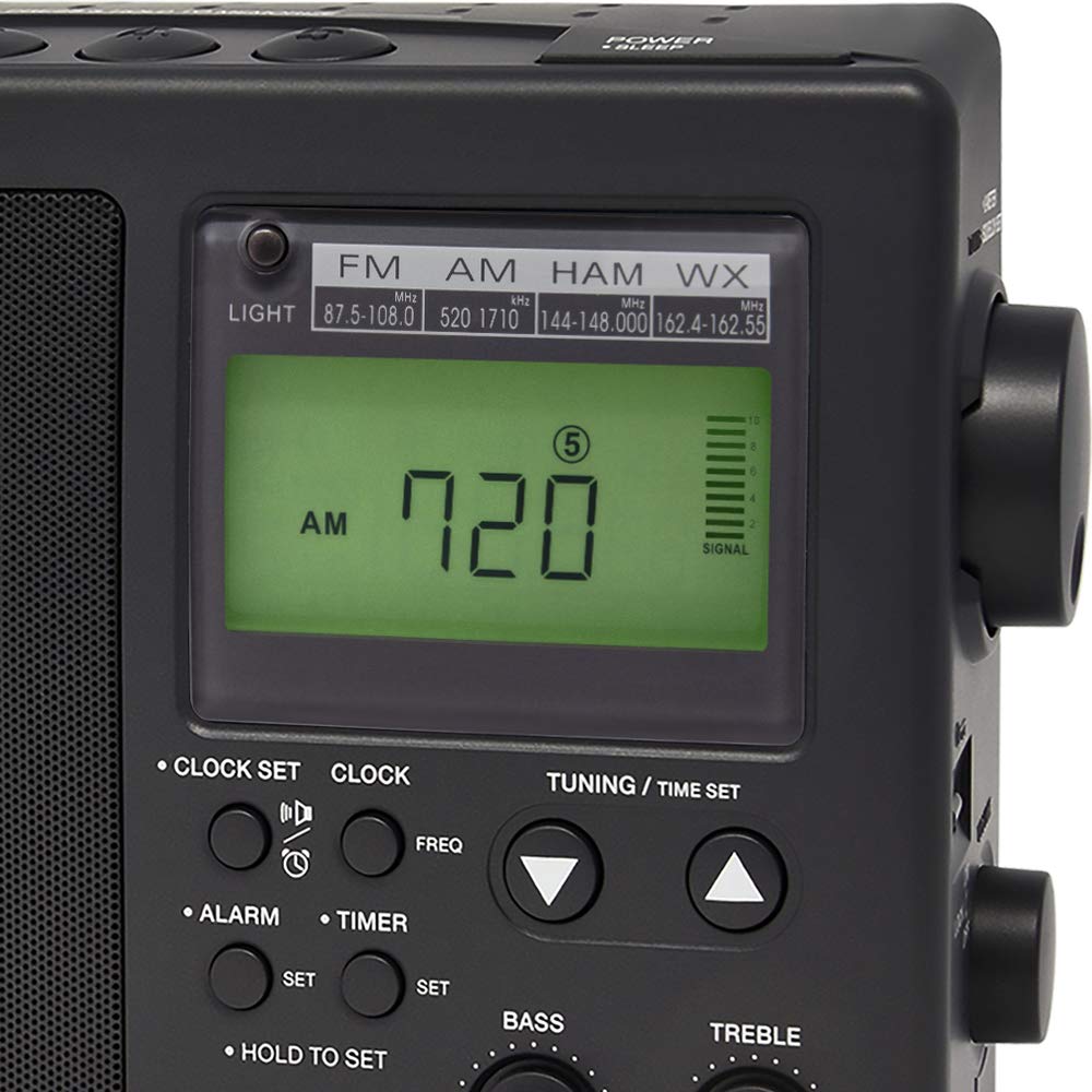 C. Crane Ccradio 2E Enhanced Portable Am Fm Weather And 2 Meter Ham Band (Black) Cc2Be