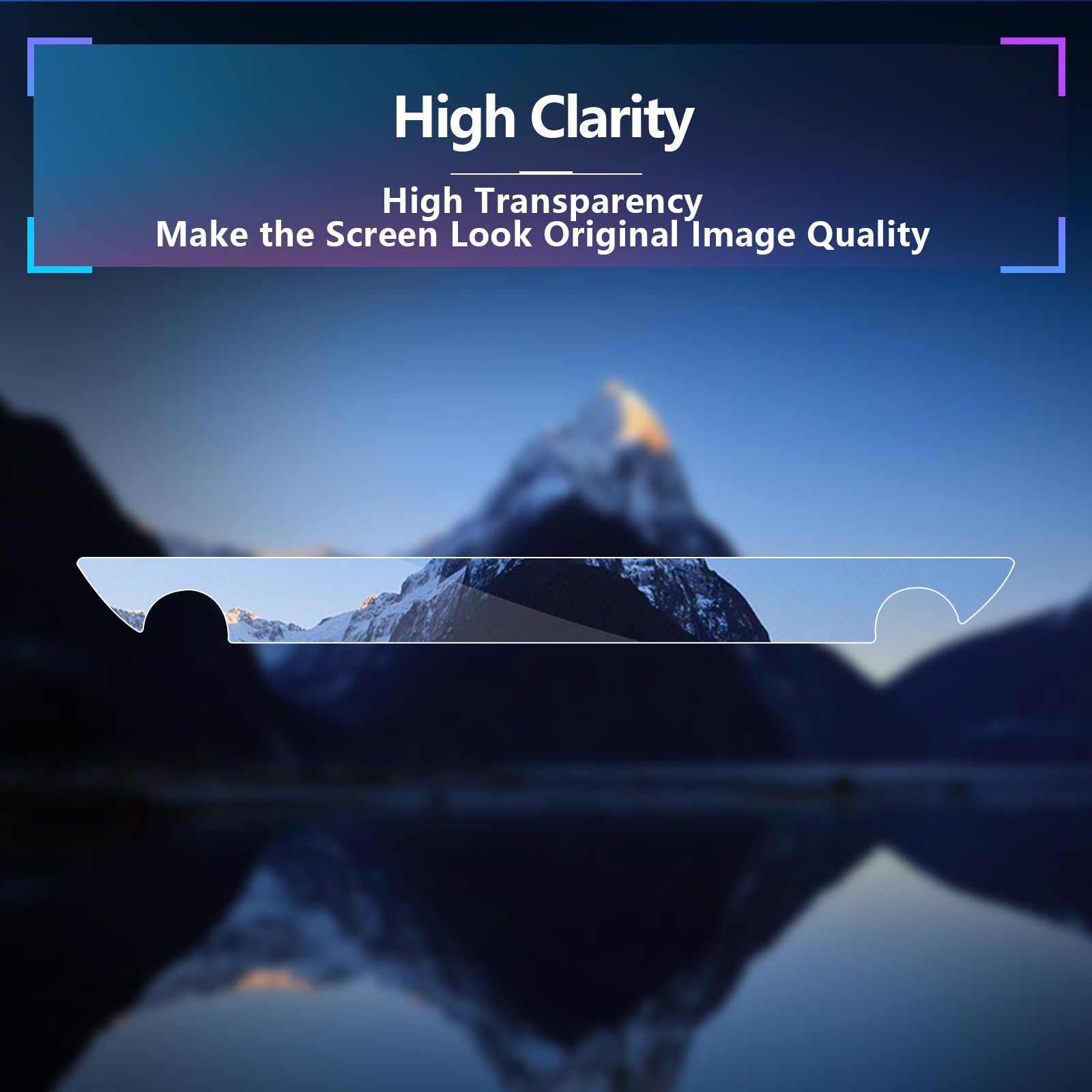 Sxcy For 2023 2024 Kia Telluride Screen Protector Air Conditioning For 2024 Kia Telluride Accessories [2Pcs Nano Soft] 2023 2024 Telluride Ac Screen