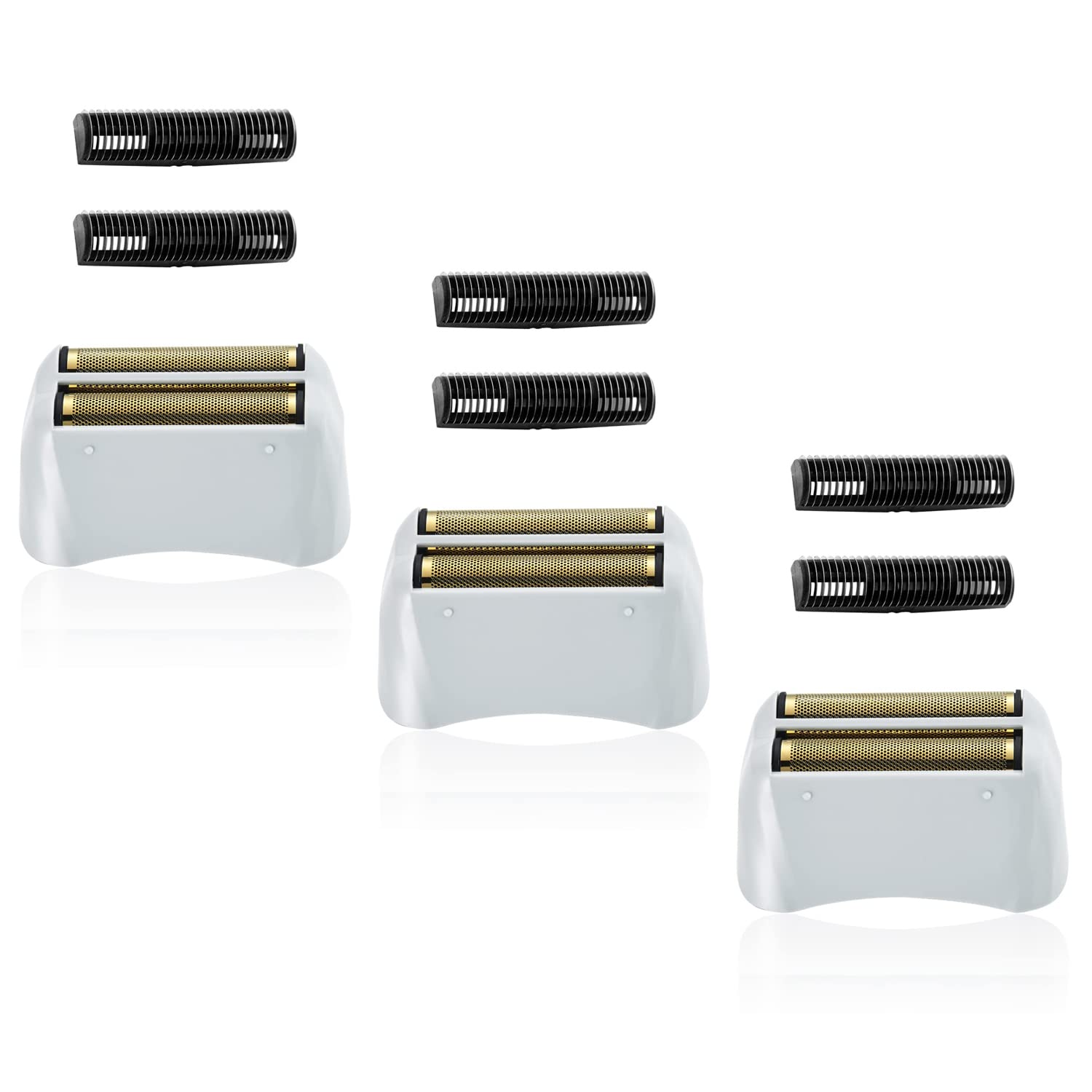 3 Pack Pro Shaver Replacement Foil And Cutters Compatible With Andis No.17150/17155/17200 Shaver Profoil Lithium Replacement'' G