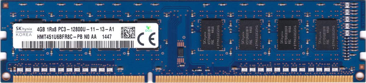 Hynix Hmt451U6Bfr8C Pb 4 Gb Memory Module   Pc3 12800   Ddr3 Sdram   1600 Mhz   240 Pin Consumer Electronics