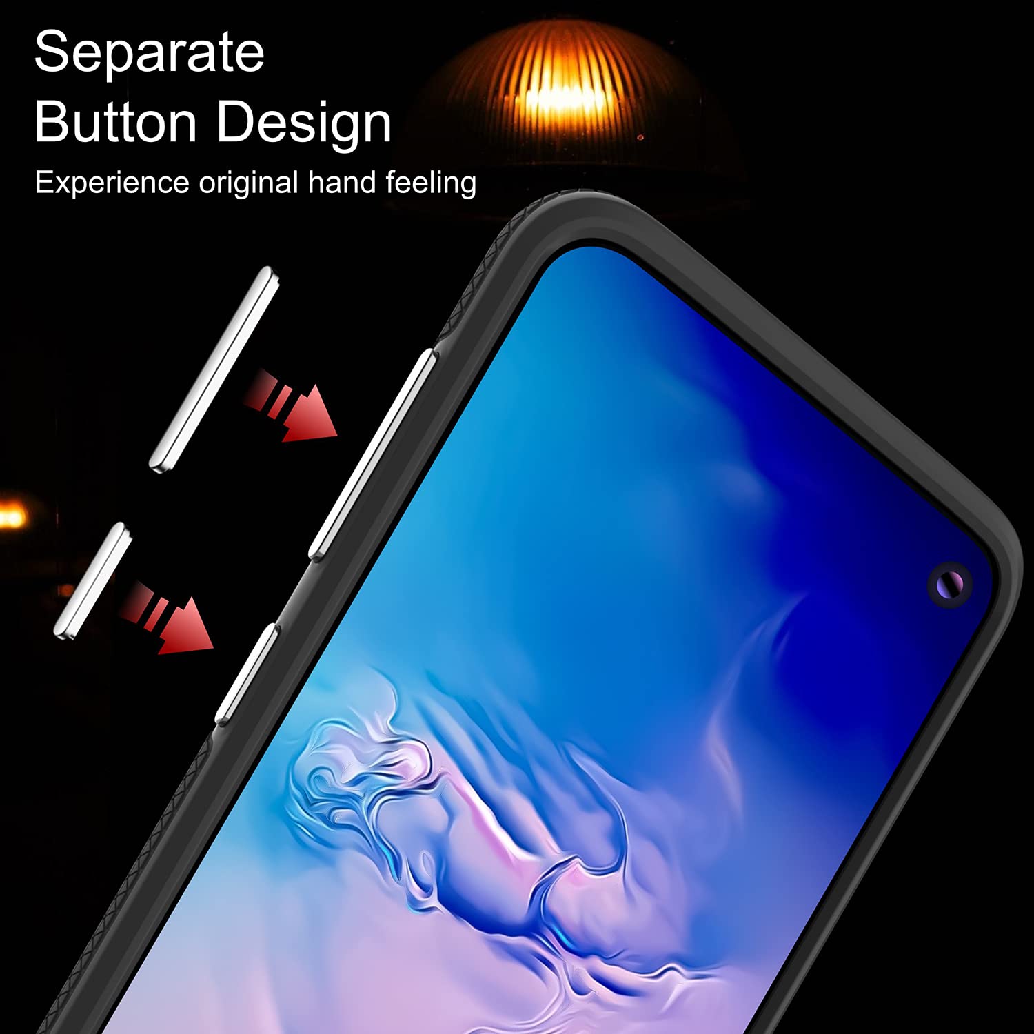 Rayboen For Samsung Galaxy S10E Case (Not For S10 Or Plus), Dual Defender Shockproof Anti Scratch Phone Case, Dual Layer Heavy D