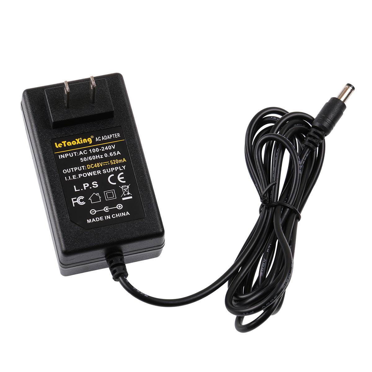 48V Power Adapter Supply For Polycom Vvx 411 Power Supply, Polycom Ip Phones Vvx 300, 301, 310, 311, 400, 401, 410, 500, 501, 51