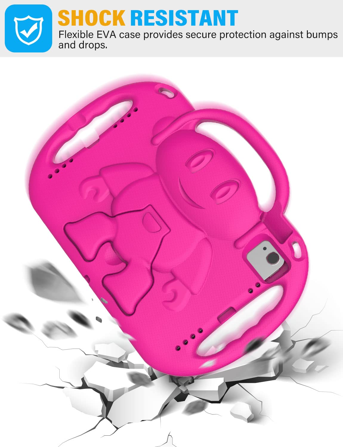 Suplik Kids Case For Ipad 10Th Generation & Air 11 (M2) 2024 & Air 5Th/4Th Gen 10.9& Pro 11, Durable Shockproof Case With Should