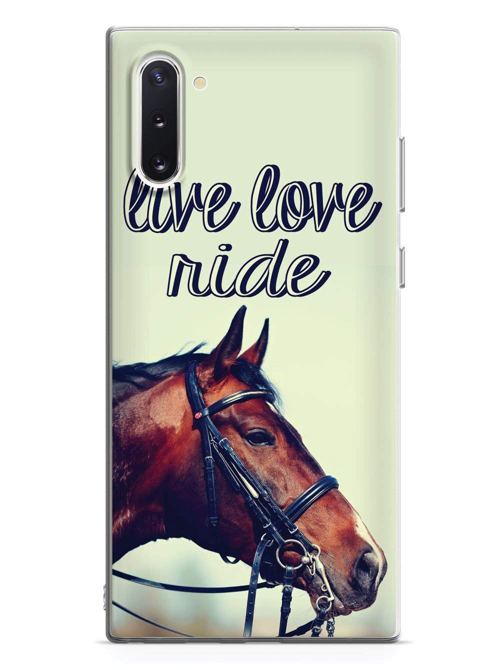 Inspired Cases - Compatible With Galaxy Note 10 Case - 3D Textured Protective Phone Case For Samsung Galaxy Note 10 - Live Love 