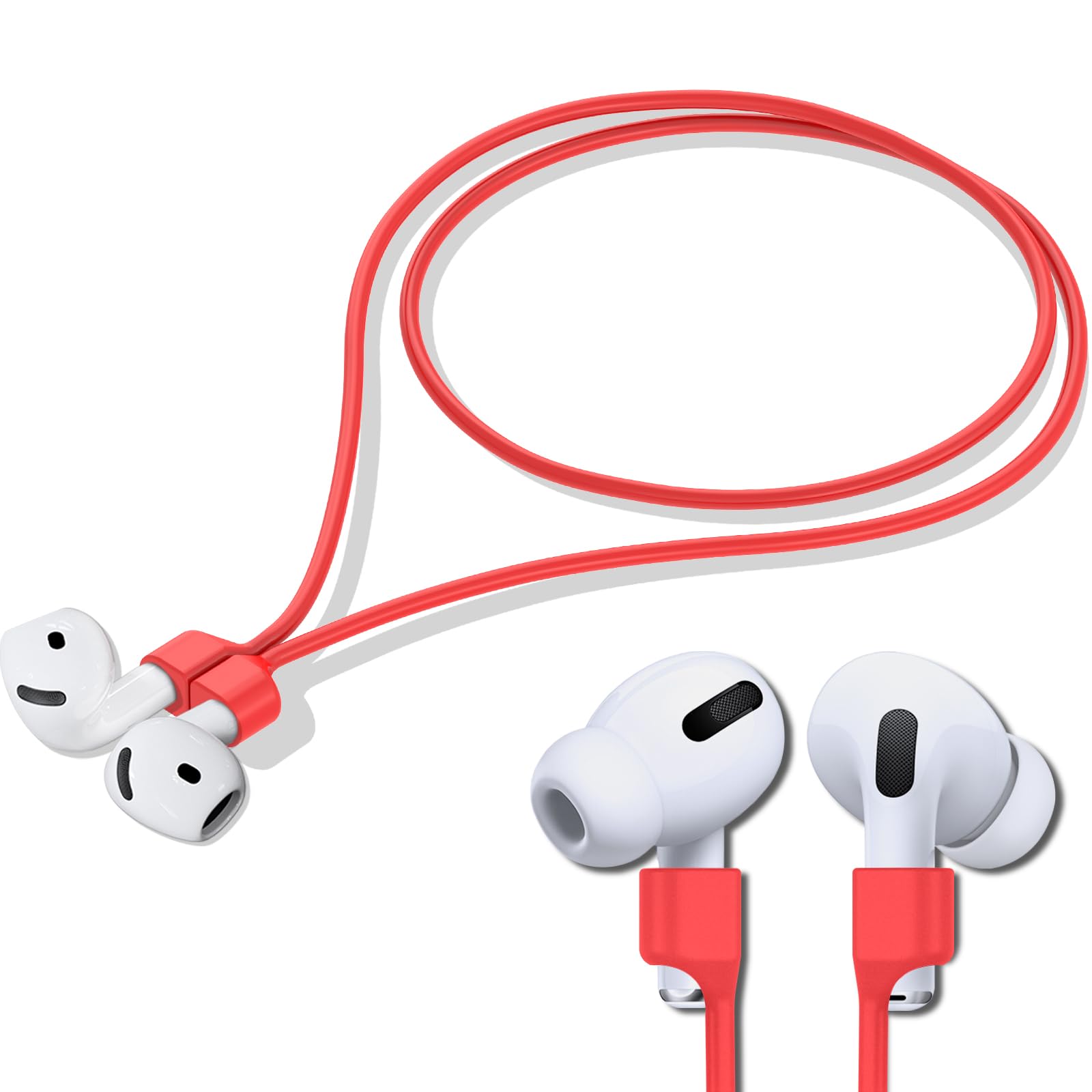 2X Supper Magnetic AirPod Strap,AirPod Lanyard Anti-Lost Cord for Sports Anti-Loss, AirPod Accessories Compatible with AirPods 4