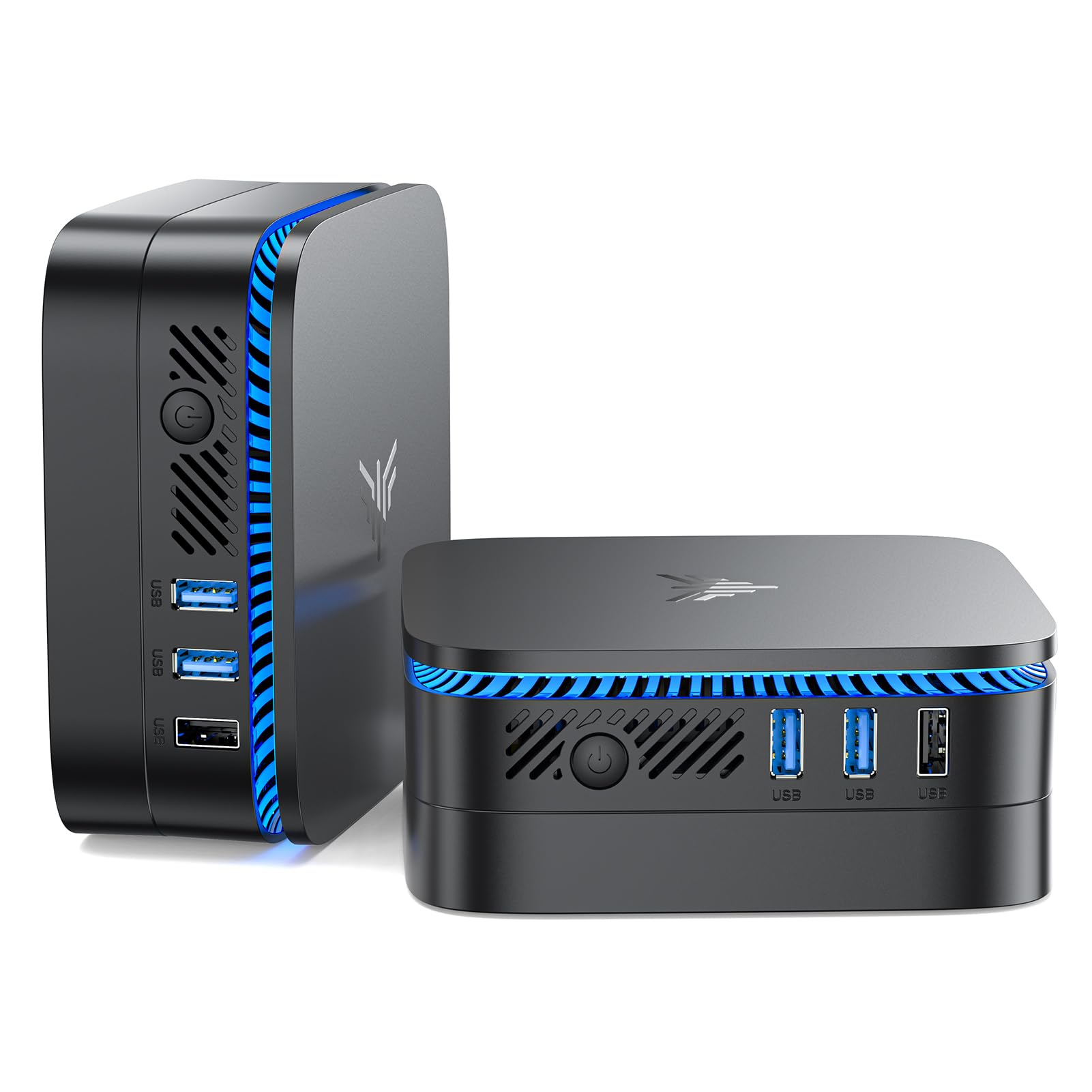 Kamrui Mini Pc, Ak1 Plus, 12Th Gen N95 Processor (Up To 3.4Ghz), Mini Desktop Computers 16Gb Ddr4 1Tb Ssd Support 4K Uhd, Lan, W