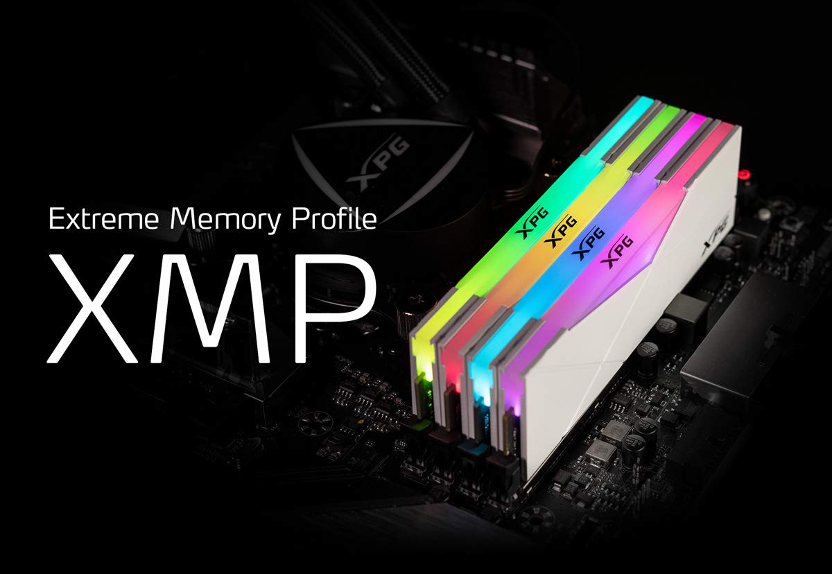 Xpg Ddr4 D50 Rgb 16Gb (2X8Gb) 3200Mhz Pc4 25600 U Dimm 288 Pins Desktop Memory Cl16 Kit White (Ax4U32008G16A Dw50)