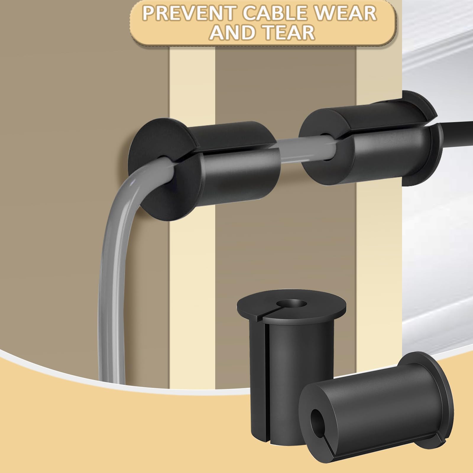 Starlink Cable Routing Kit, 3/4 Inch Starlink Cable Grommets Accessories For Wall Cable Pass Through Mounting Kit, With 3/4    S