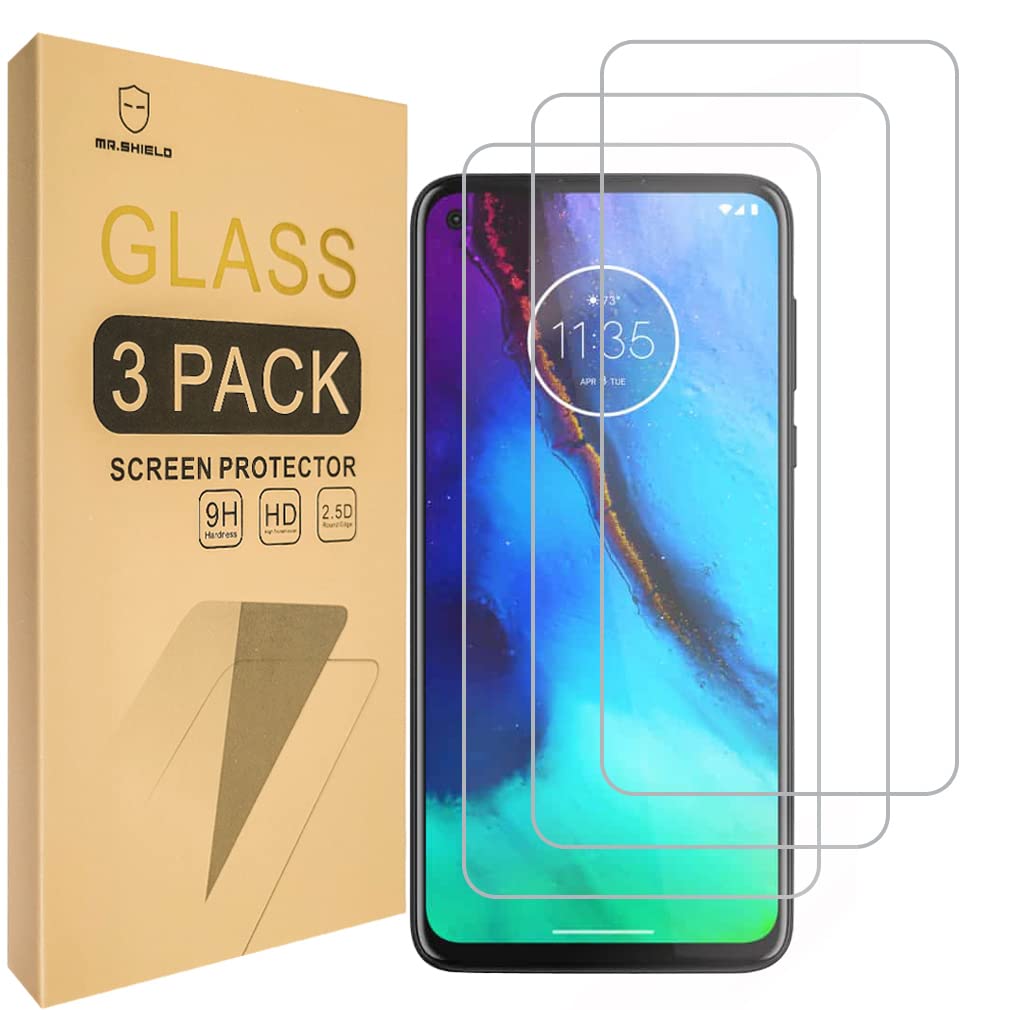 Mr.Shield [3 Pack] Designed For Motorola Moto G Stylus [2020 Version Only] [Tempered Glass] [Japan Glass With 9H Hardness] Scree