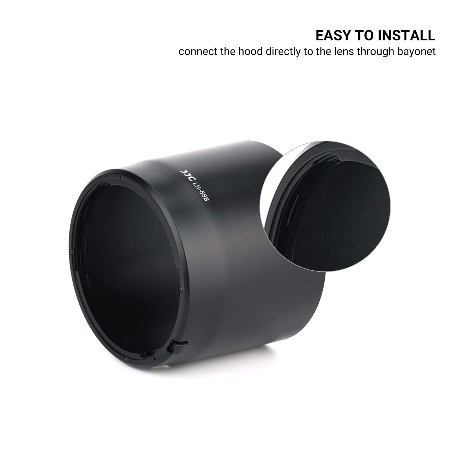 Lens Hood For Canon Rf 135Mm F1.8 L Is Usm And Rf 600Mm F11 Is Stm Lens,Rf 135Mm Rf 600Mm Lens Hood Reversible Lens Shade Replac