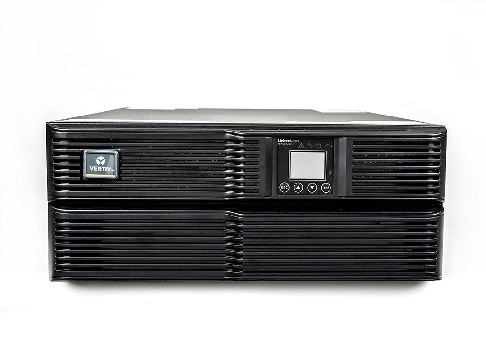 Liebert GXT4 UPS w/Network Card - 6000VA/4800W 208V/120V, Online Double Conversion Rack Mount/Tower UPS, Uninterruptible Power S