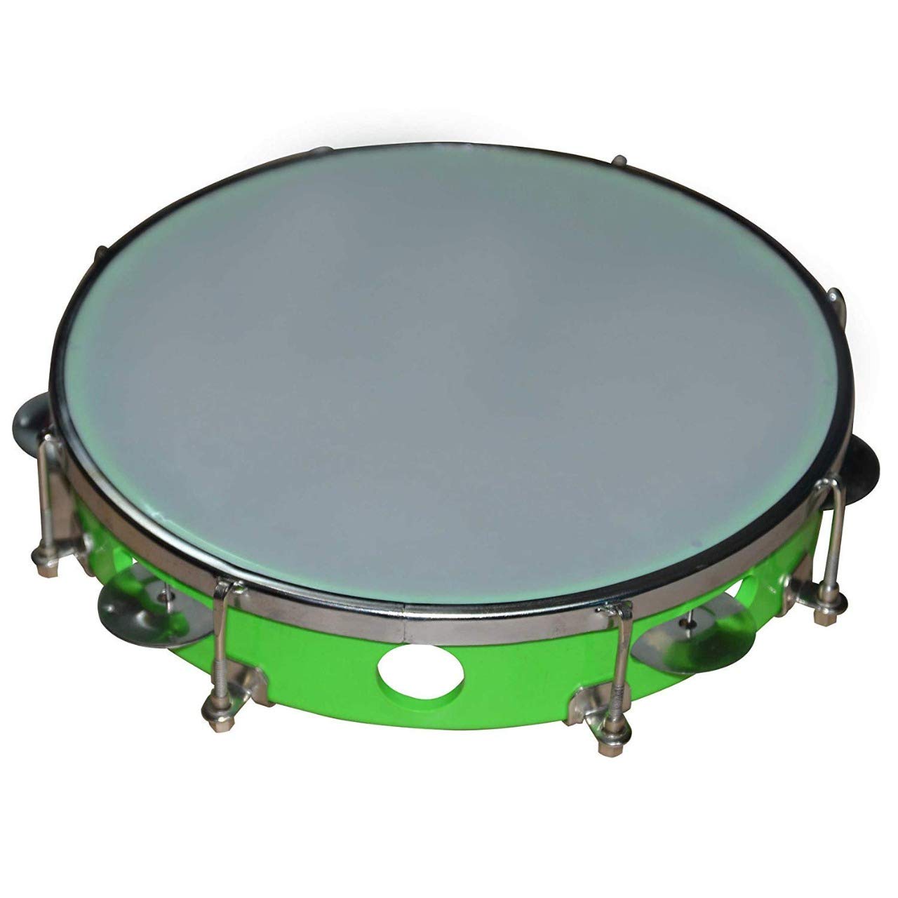 NCR EXPORT Tam9 inch Hand Percussion Musical Instrument green, Random Colour)