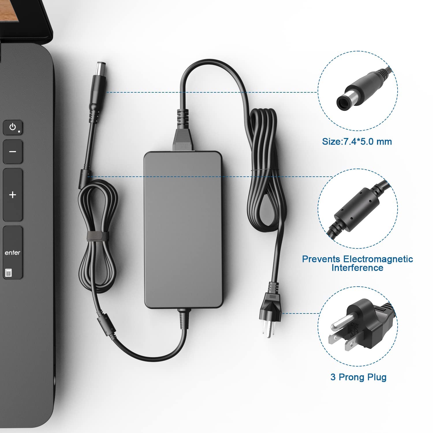 240W 180W Ac Charger Fit For Dell Precision 7670 7770 3260 P114F001 P115F001 D16U001 Laptop Power Adapter Supply Cord