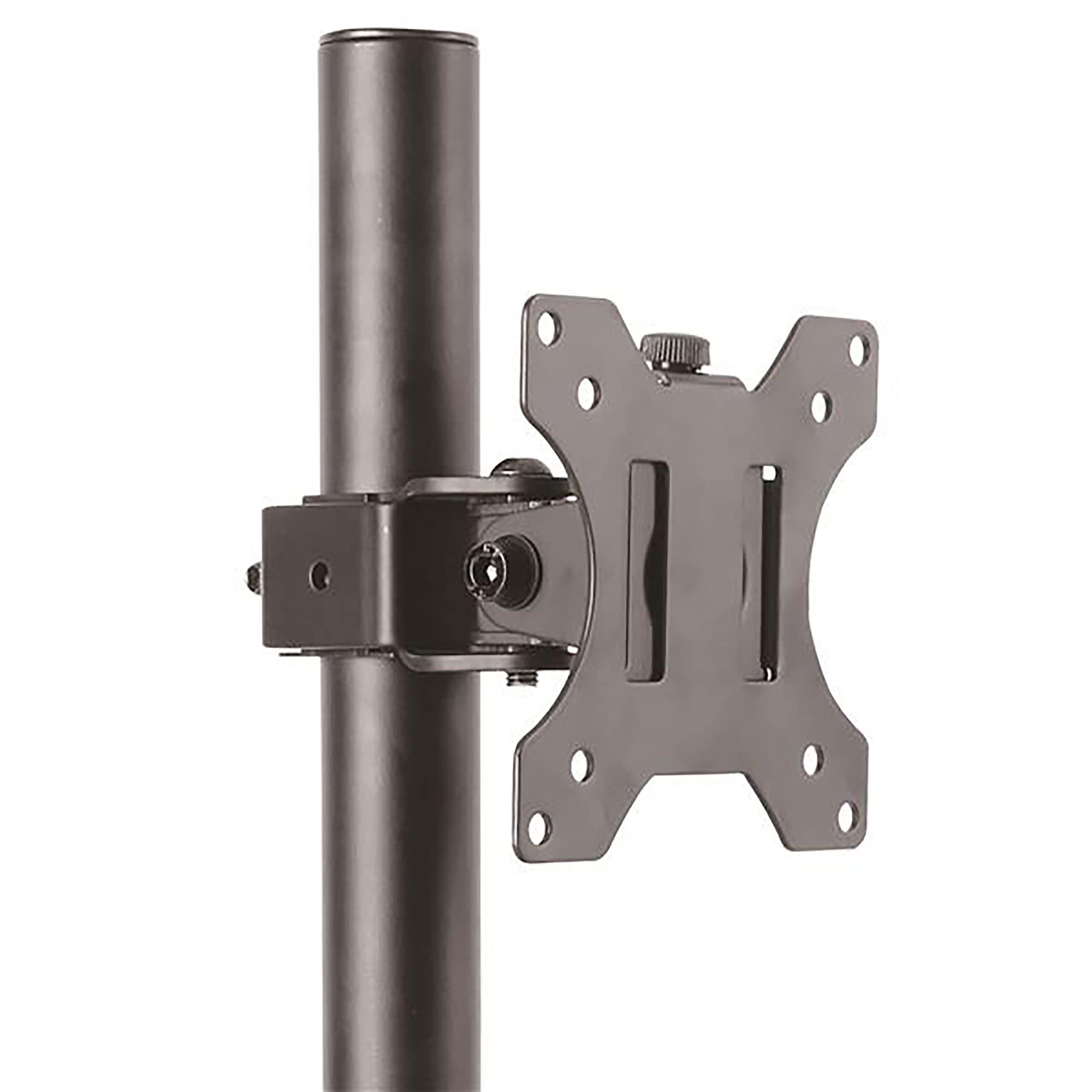 Startech.Com Single Monitor Desk Mount   Single Screen Heavy Duty Pole Mount For Up To 34Inch Vesa Compatible Displays   Ergonom