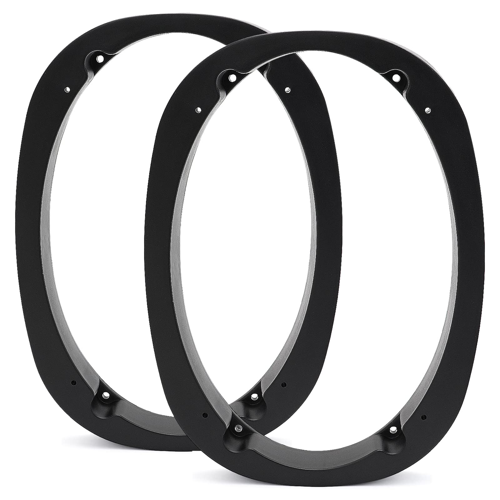 Tuolauthon 2Pcs 6'' X 9'' Universal Plastic Vehicle Car Speaker Spacer Adapter Mount