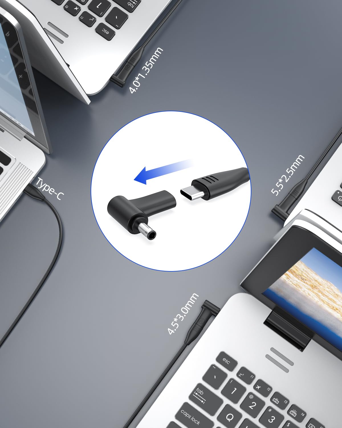 Charger For Asus Vivobook 15 17 14 16 S15 S14, Zenbook 14, Expertbook B5, Chromebook (Certified By Ul Safety) Flip Oled 65W 45W