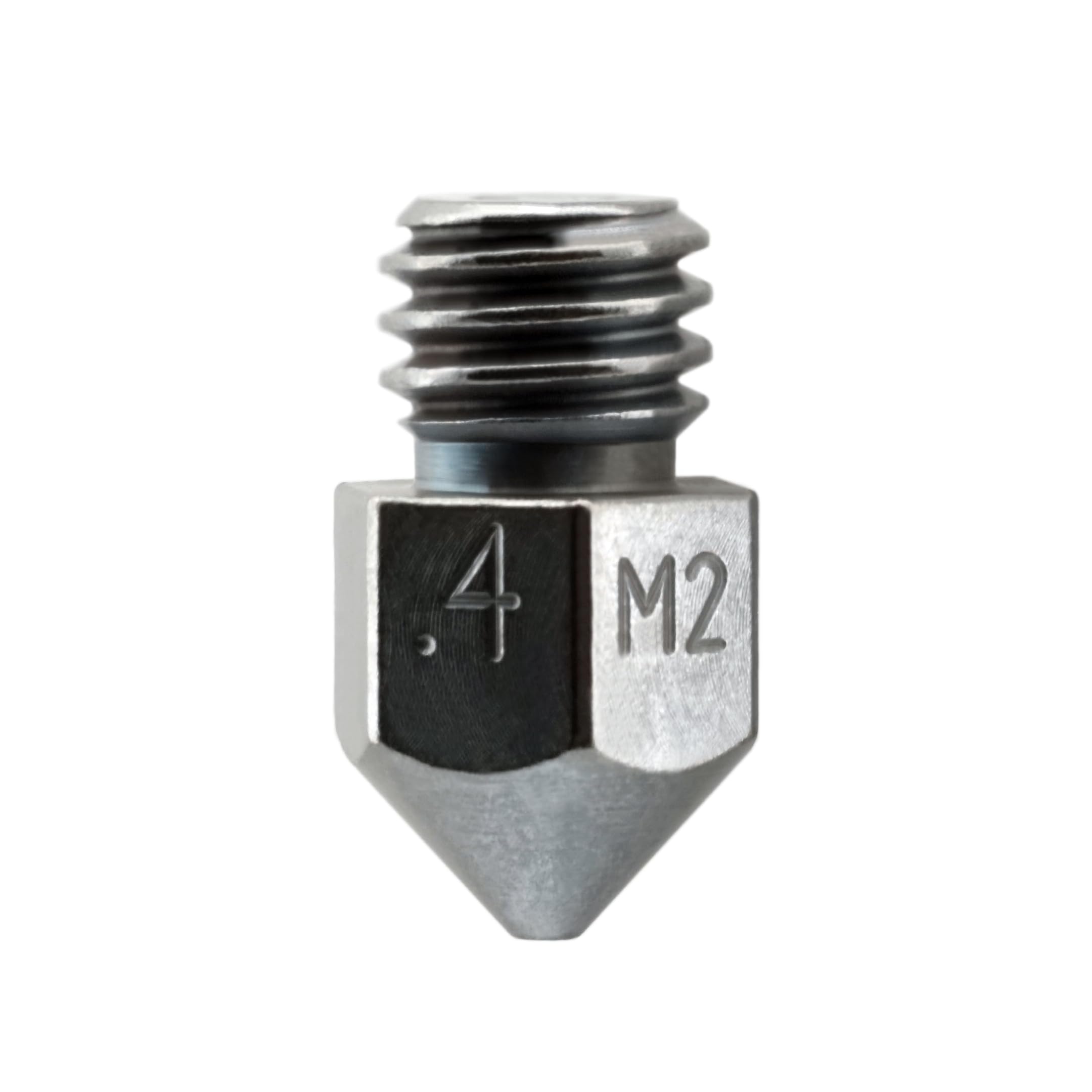 Microswiss Mk8 Plated M2 Hardened High Speed Steel Nozzle (.4Mm)