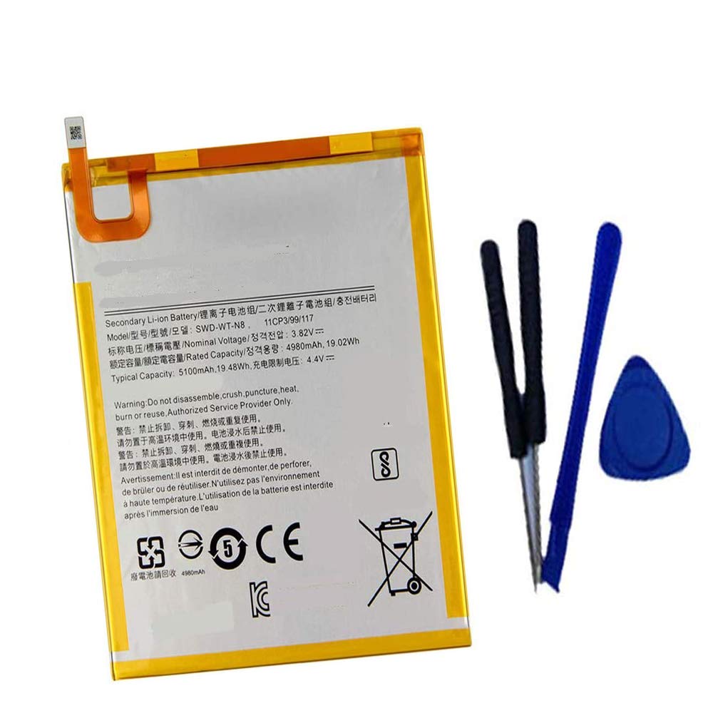 powerforlaptop Internal Replacement Battery Compatible with Sam-Sung Galaxy Tab A 8.0 2019 SM-T290 SM-T295 SM-T295N SWD-WT-N8