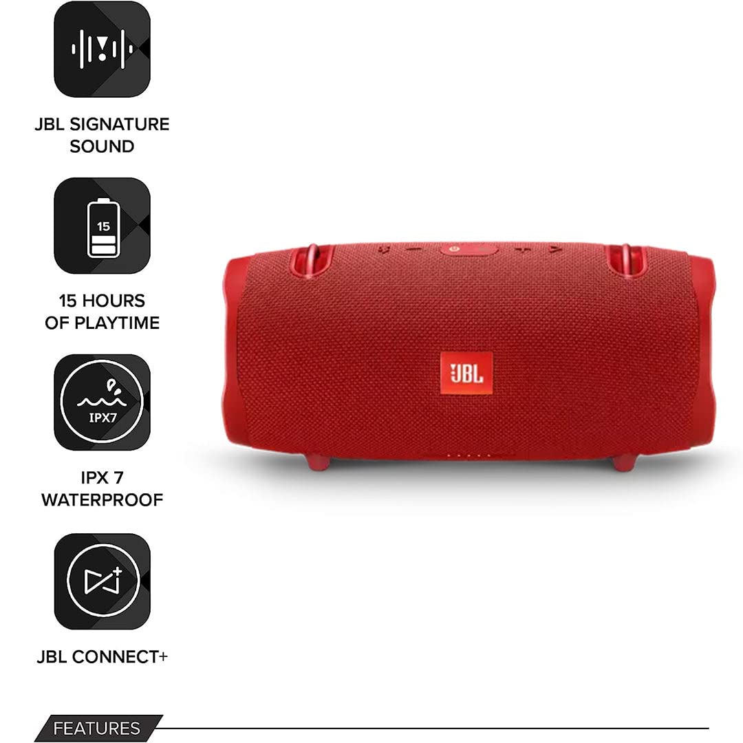 Jbl Xtreme 2 Portable Wireless Bluetooth Speakers   Pair (Red)