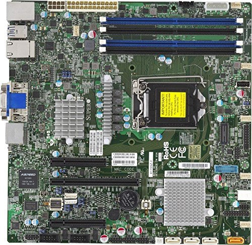 Supermicro Motherboard Micro ATX DDR4 LGA 1151 X11SSZ F O
