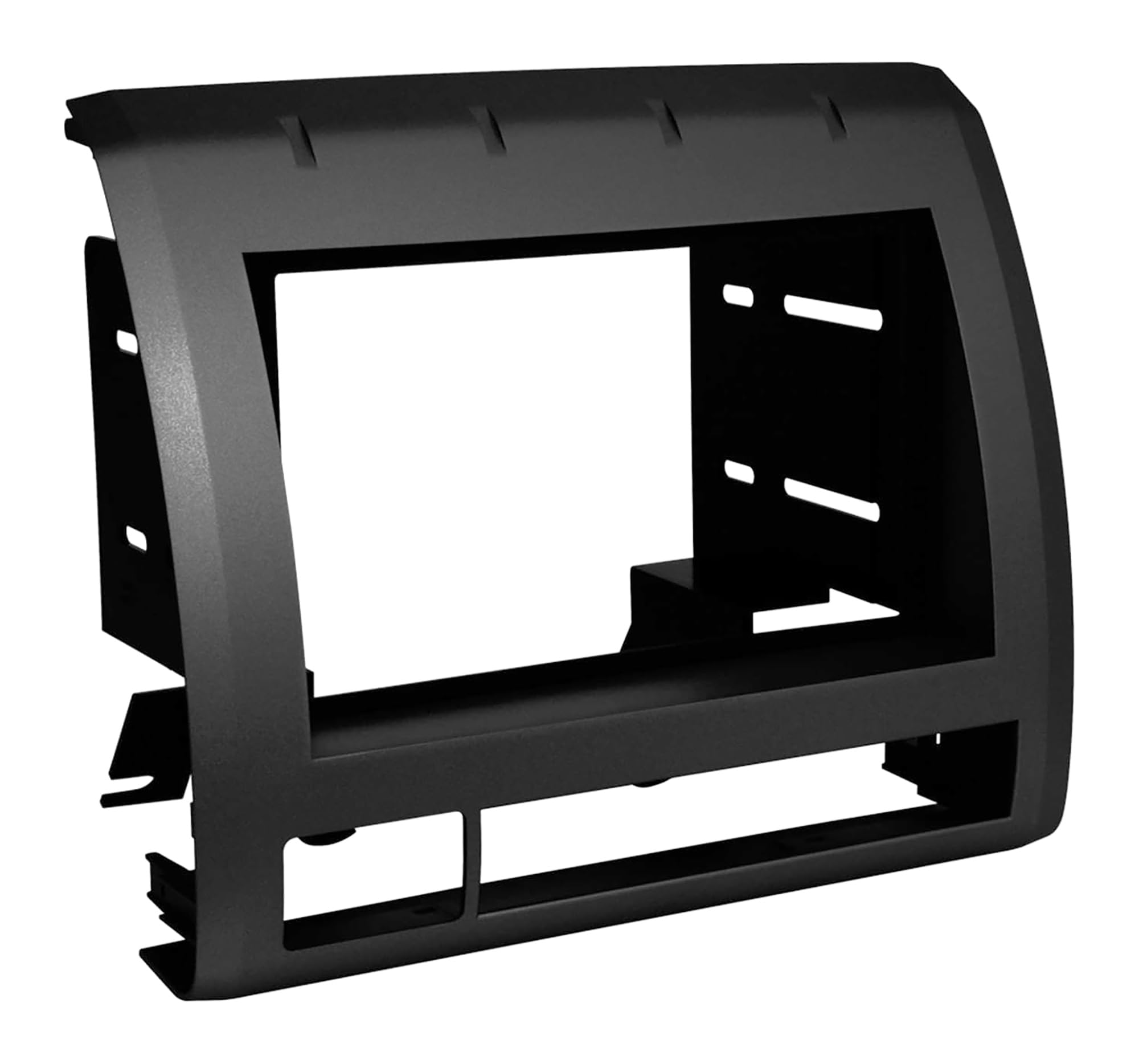 Scosche TA2053BKB Double DIN Radio Install Dash Kit Compatible with Select 2005 2008 Toyota Tacoma   Aftermarket Car Stereo Installation Kit   See Fit Guide in Images to Verify Vehicle Compatibility