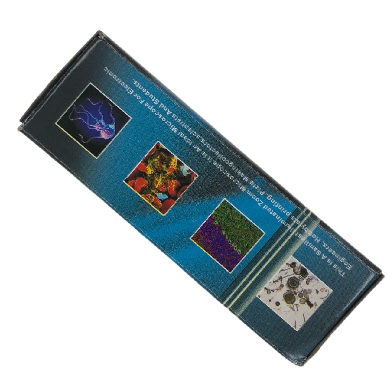 Hts Illuminated Led Handheld Microscope 60X   100X Adjustable Zoom