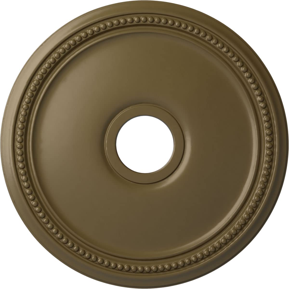 Ekena Millwork CM18DIMMF Diane Ceiling Medallion, 18OD x 3 5/8ID x 1 1/8P (Fits Canopies up to 5 3/8), Hand-Painted Mississippi 