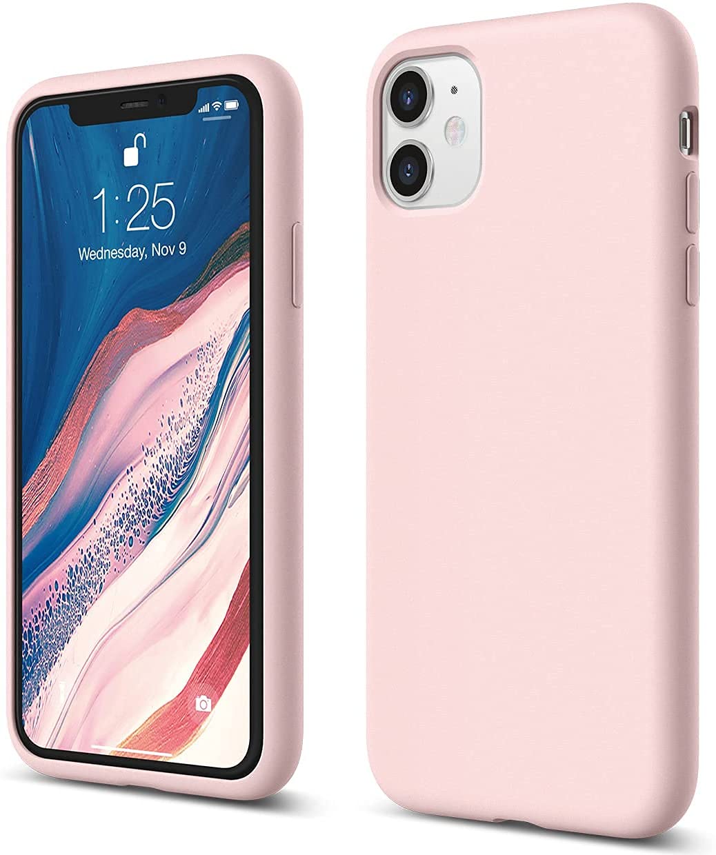 Elago Liquid Silicone Phone Case Compatible With Iphone 11 (61 Inches), Premium Silicone Case, Shockproof, Full Body Protection