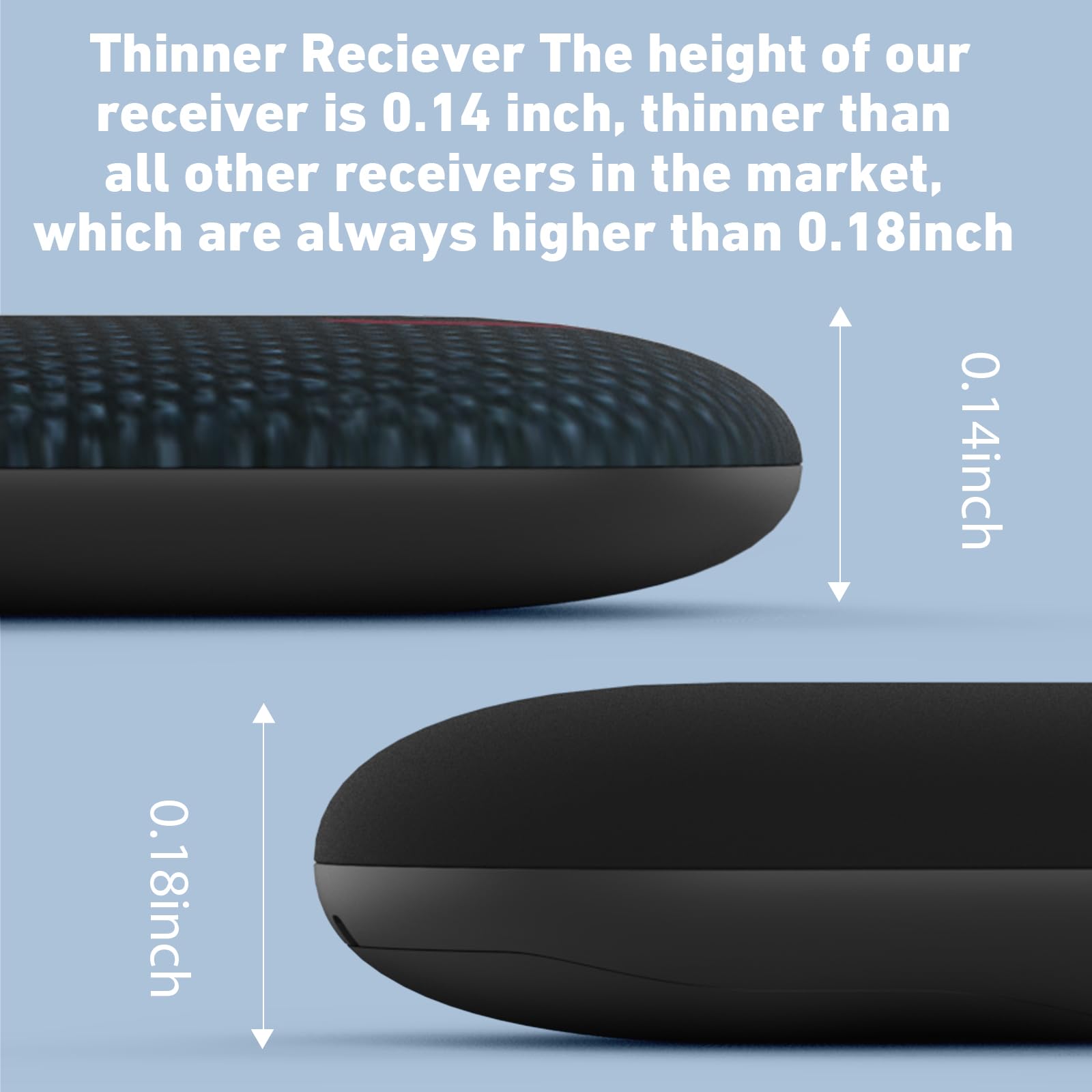 Basic Key Finder With Thinner Receivers & Advanced Fabric Remote, Simjar 80Db+ Rf Item Locator With 131Ft Working Range In Open Space, For Keys Wallet Bag Luggage