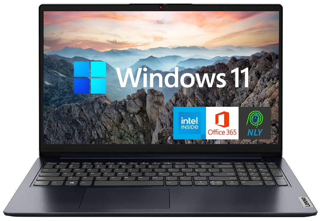 Lenovo 15.6'' Ideapad Laptop With 1 Year Microsoft Office 365, Intel Pentium Quad Core Processor, 20Gb Ram, 1Tb Ssd (128Gb Emmc+