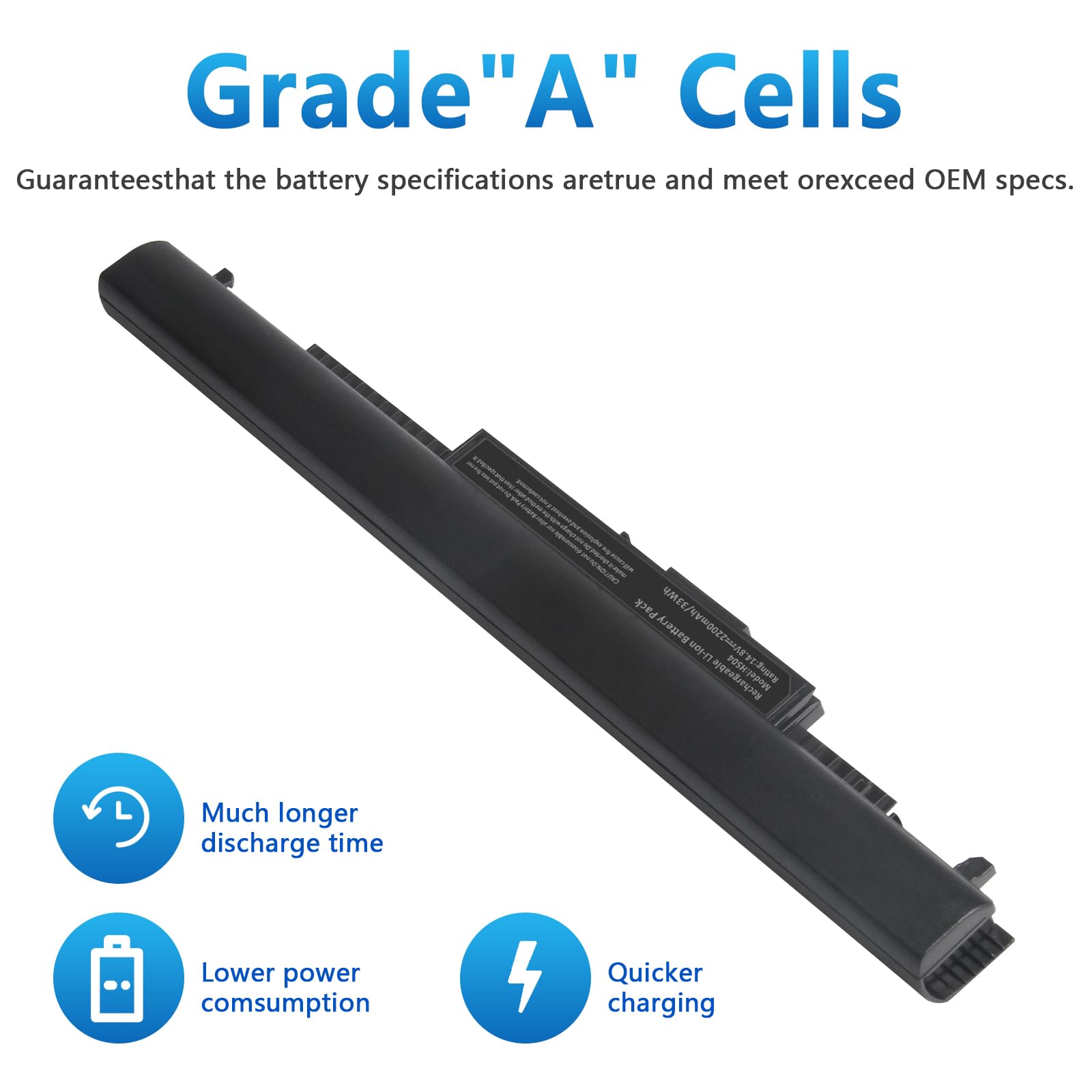 Tree.Nb Spare 776622 001 Hp Battery Replacement For La04 Battery Compatible With Hp Pavilion 14 15 248 G1 La04 728460 001 752237