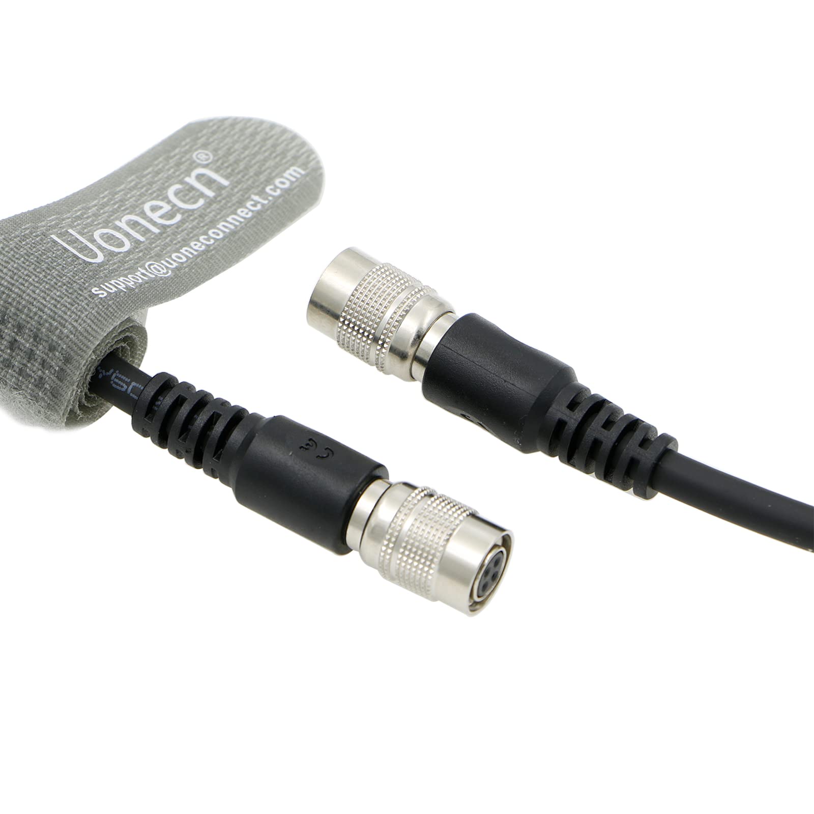 Uonecn Hirose 4 Pin Male To 4 Pin Female Power Cable For Microscope Harness And Camera