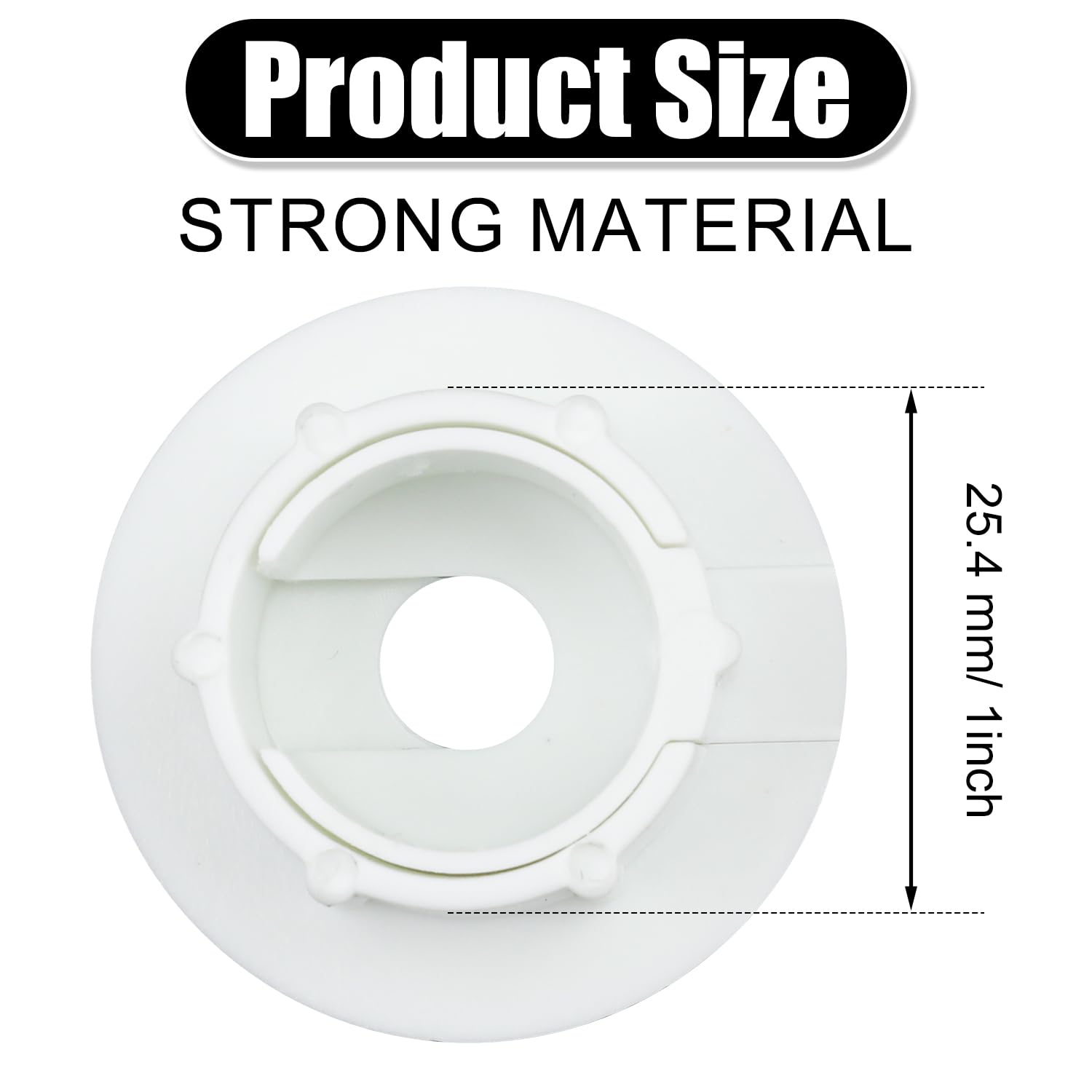 2Pcs 1 Inch Wall Cable Feed Through Bushings For Starlink Dishy, Cable Wall Pass Through For Wall Hole Feed Through Cable Bushin