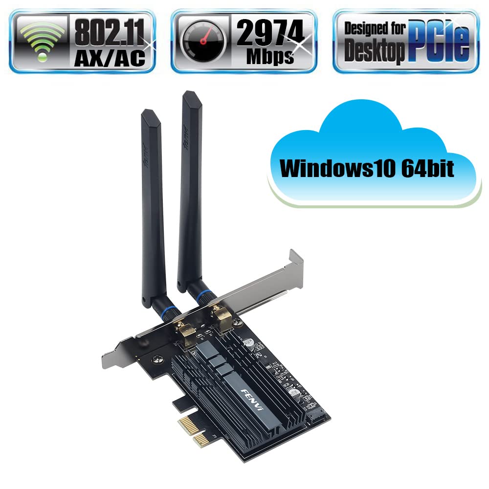 Fenvi Pci E Wifi 7 Card (Be8800Pro) Bt5.4 Be200 9.3Gbps Gmaing 802.11Be Tri Band Pcie Desktop Pc Network Adapter Upgrades Wifi 6
