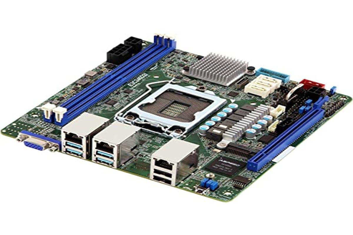 ASRock Rack E3C246D2I MiniITX Server Motherboard