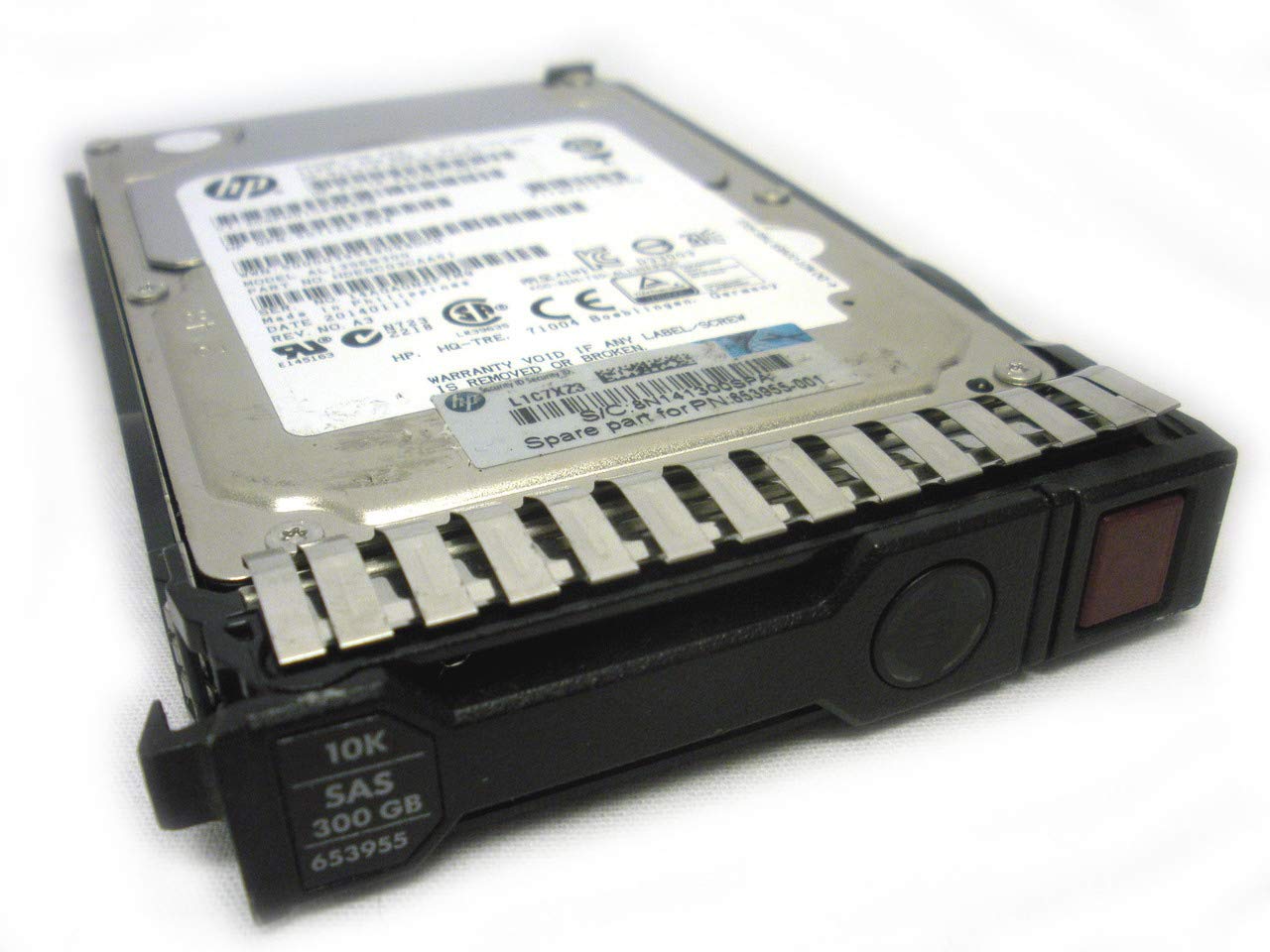 HP 653955 001 300GB 10k RPM 2.5' SAS 6GB/s hdd
