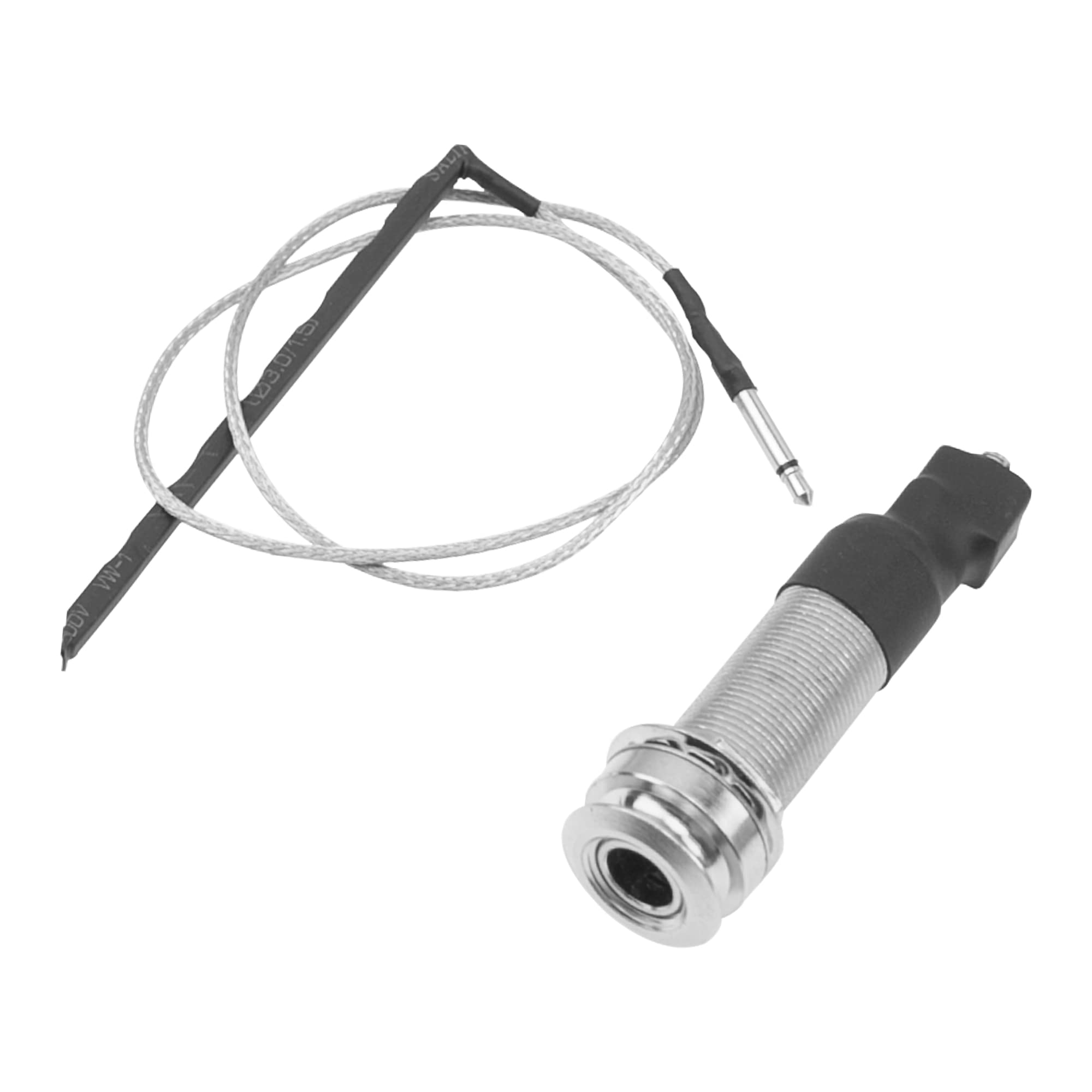 1Set Yootones Guitar No Soldering Required Rod Piezo & Endpin Jack Harness Compatible With Acoustic Guitar Cigar Box Guitar