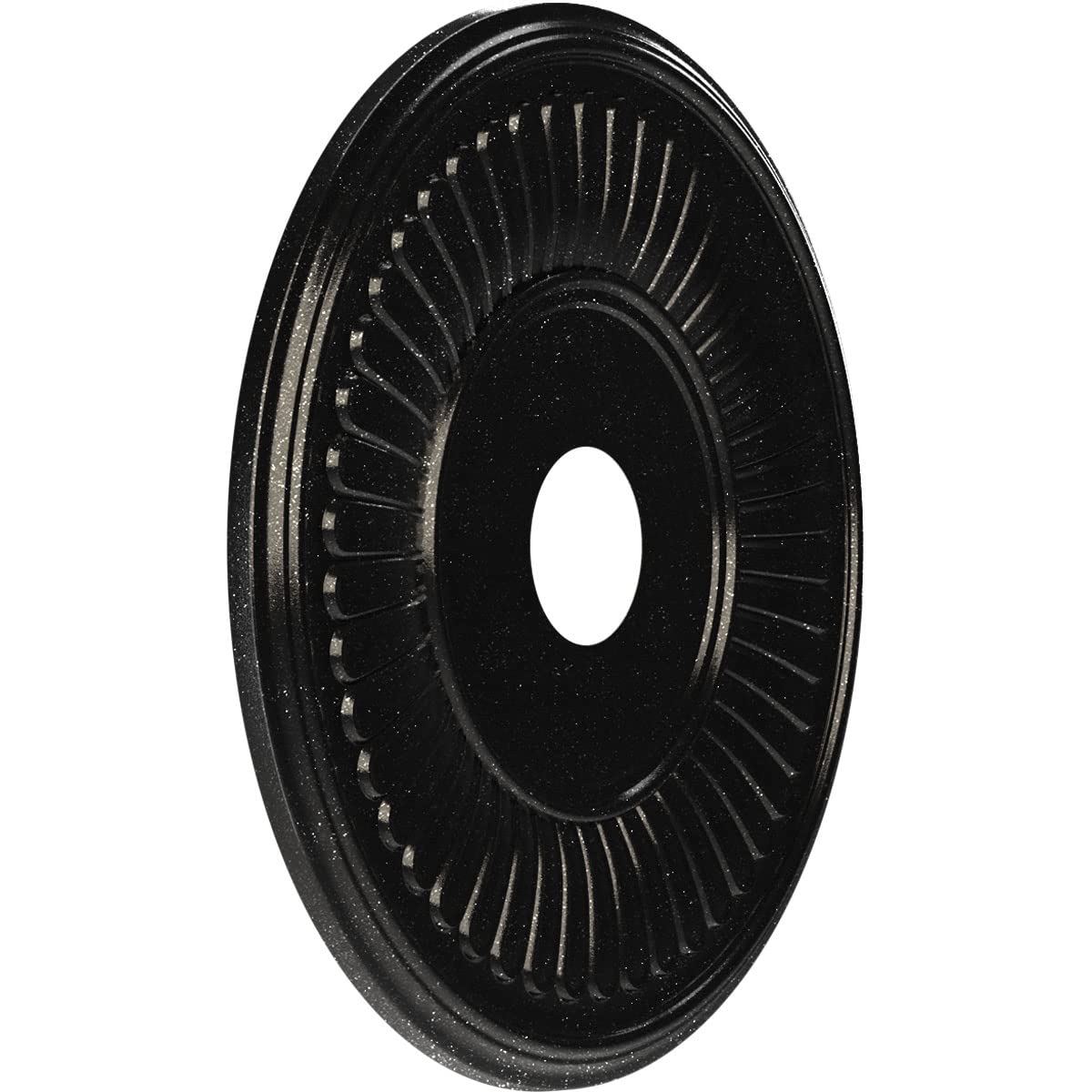19Od X 3 1/2Id X 1P Berkshire Thermoformed Pvc Ceiling Medallion (Fits Canopies Up To 8 3/8), Textured Metallic Galaxy