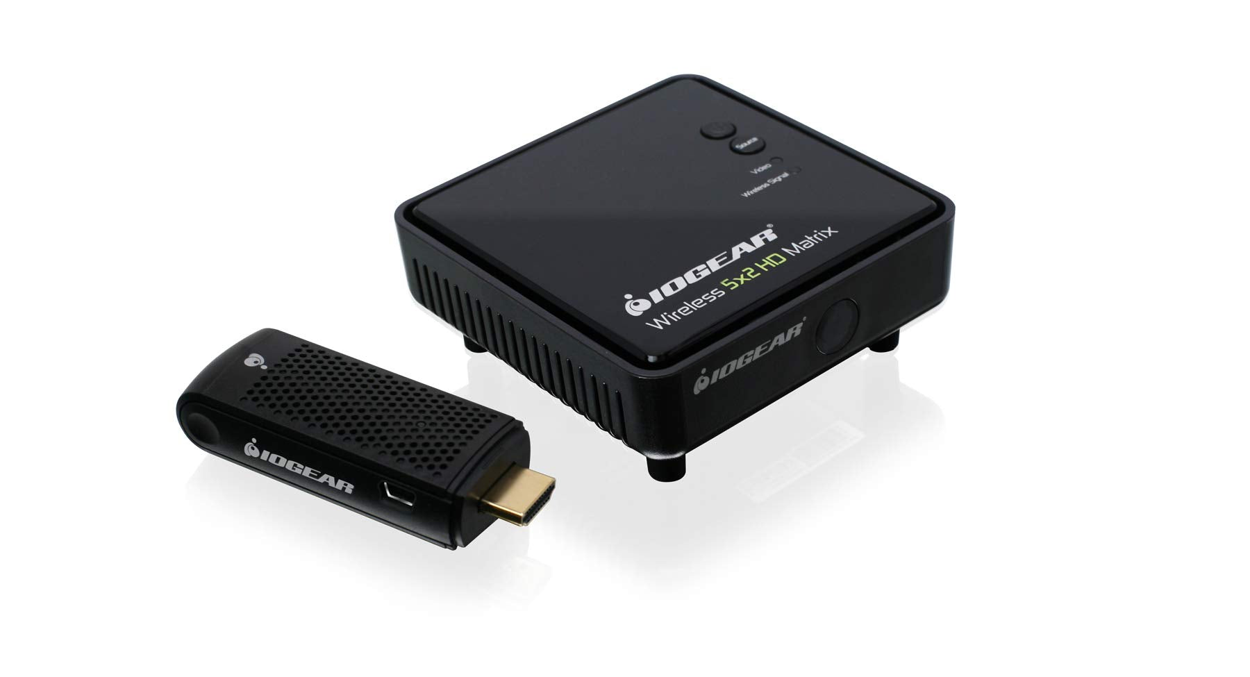 IOGEAR HDMI Wireless Transmitter & Receiver - Full HD 1080p - Up To 30ft - 5.1 Digital Audio - Plug & Play - Wirelessly Connect 