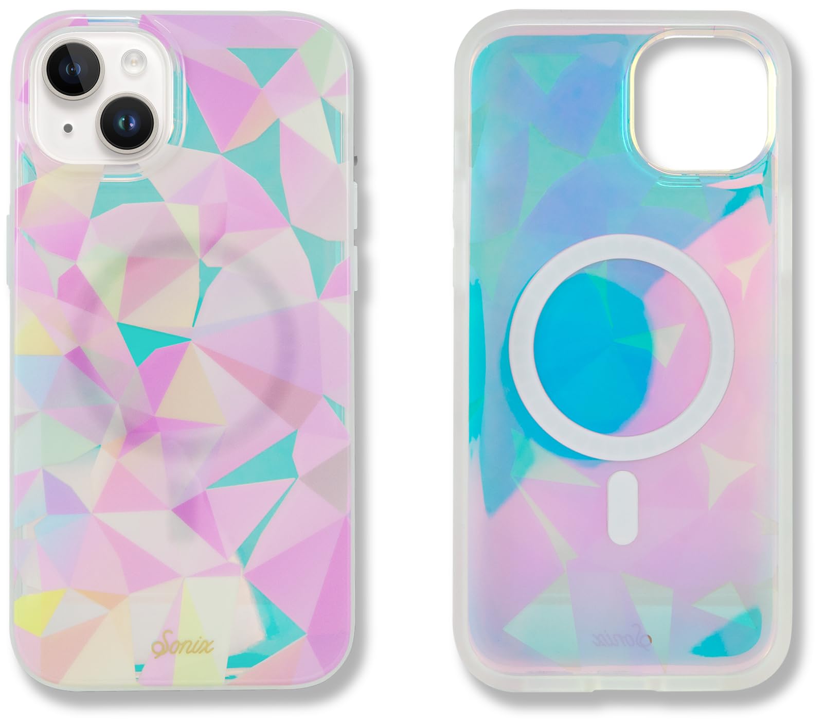 Sonix Case For Iphone 15 Plus, Iphone 14 Plus | Compatible With Magsafe | 10Ft Drop Tested | Glam Prismatic