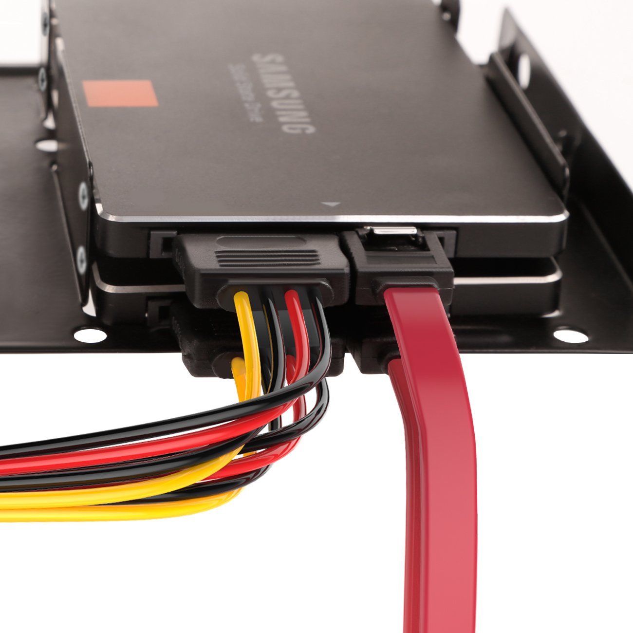 Inateck Ssd Mounting Bracket 2.5 To 3.5 With Sata Cable And Power Splitter Cable, St1002S