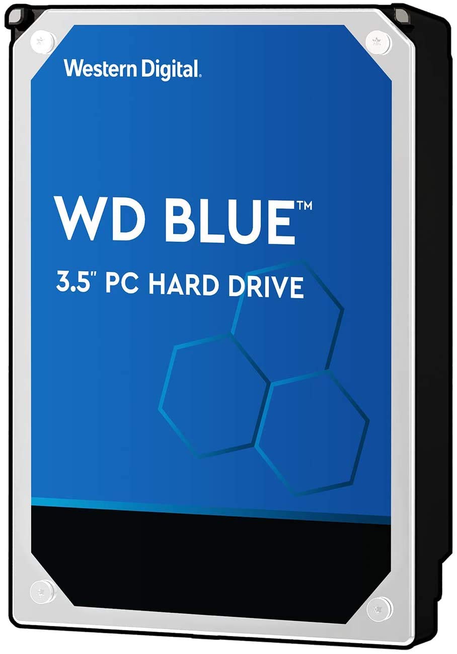 Western Digital 6Tb Wd Blue Pc Internal Hard Drive Hdd - 5400 Rpm, Sata 6 Gb/S, 256 Mb Cache, 3.5 - Wd60Ezaz