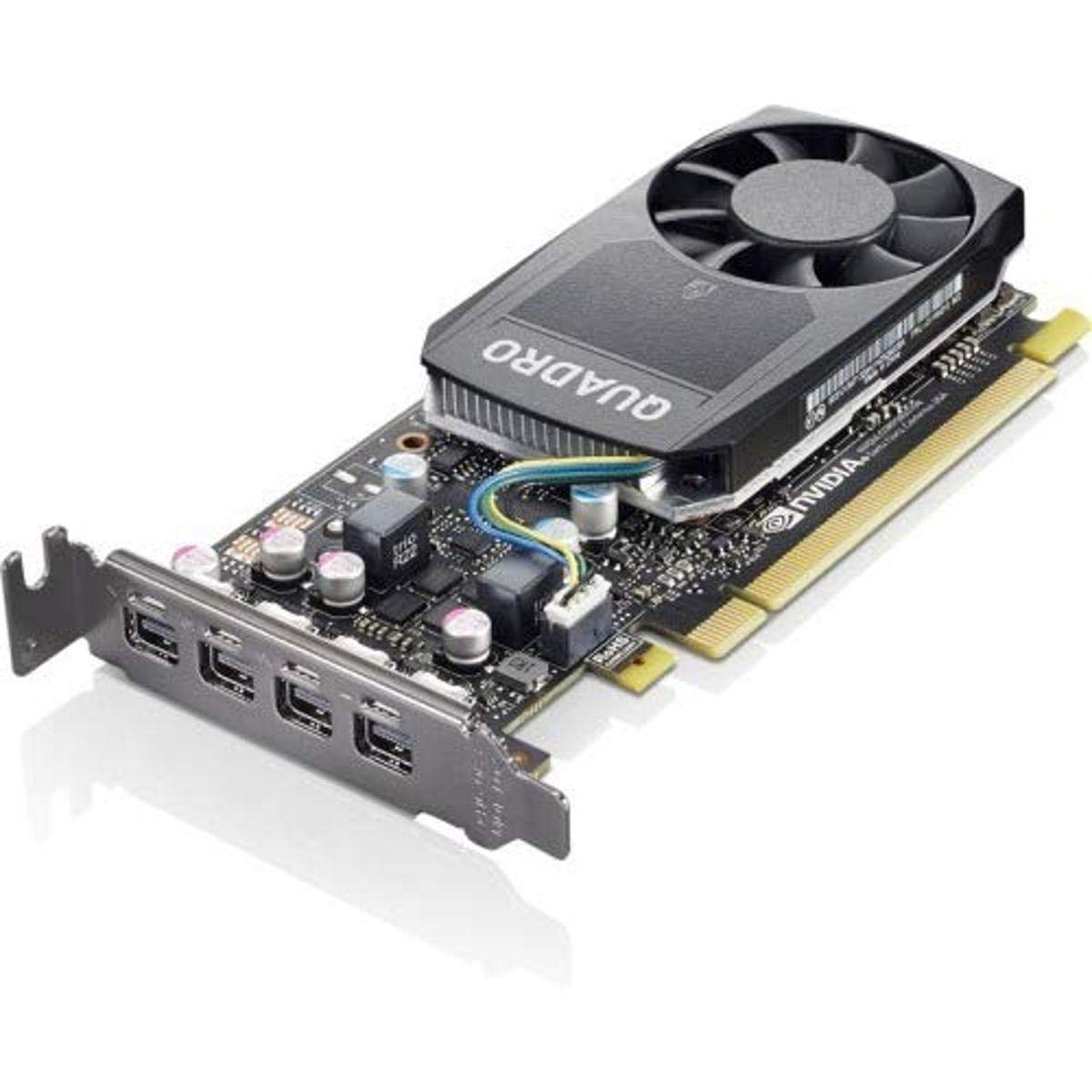 Graphics Card - Quadro P620-2 GB GDDR5 Low Profile - 4 x Mini DisplayPort - for ThinkStation P320 30BJ, 30BK, 30BS; P330 30C7, 3