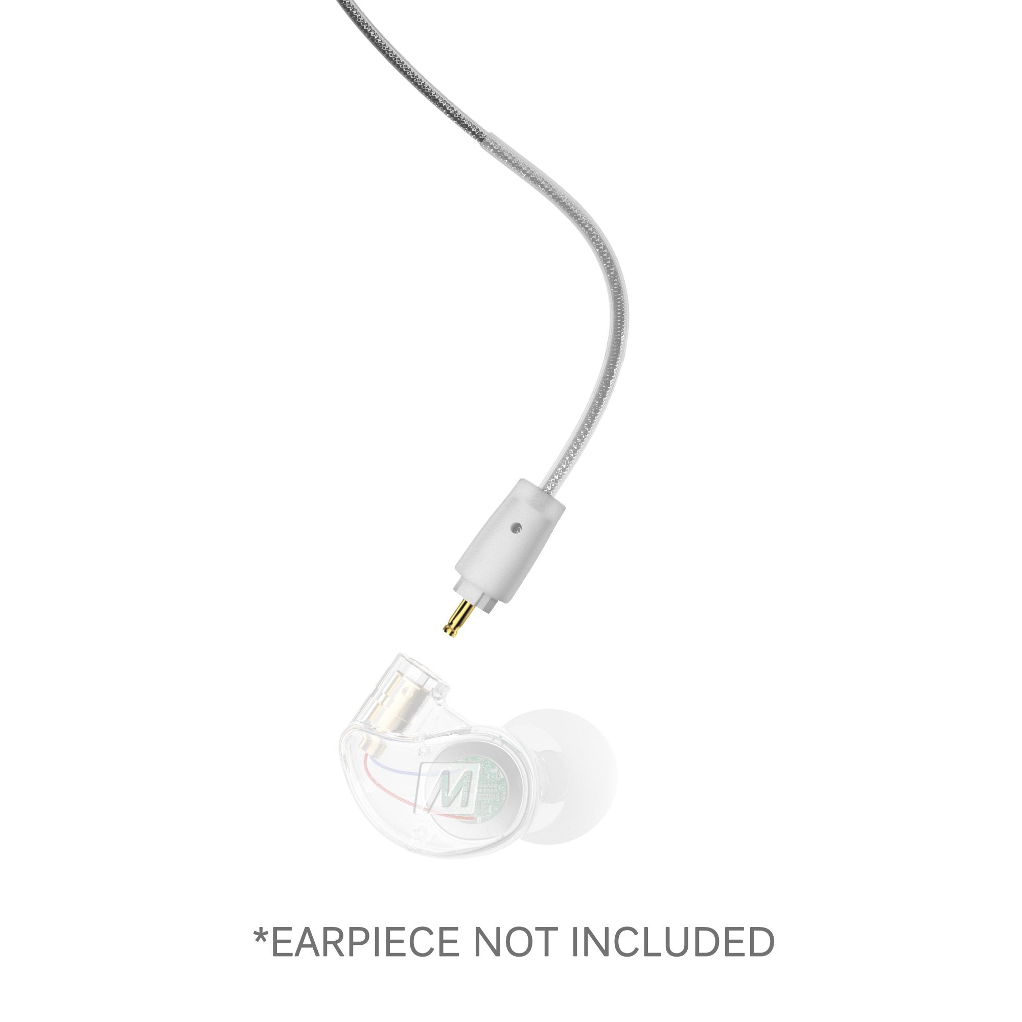 Mee Audio Mx Pro Series And M6 Pro Replacement Stereo Audio Cable (Clear)