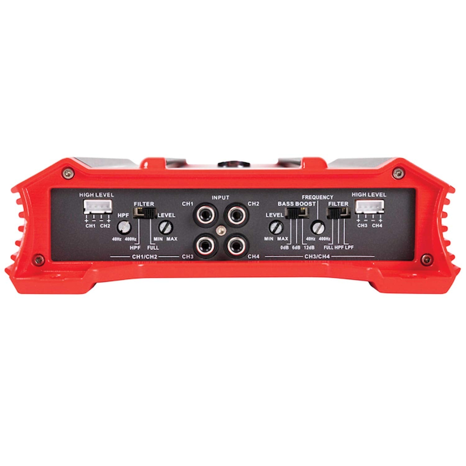 Crunch 4X250@4Ohms,2X1000Watts@4Ohms Bri, Black