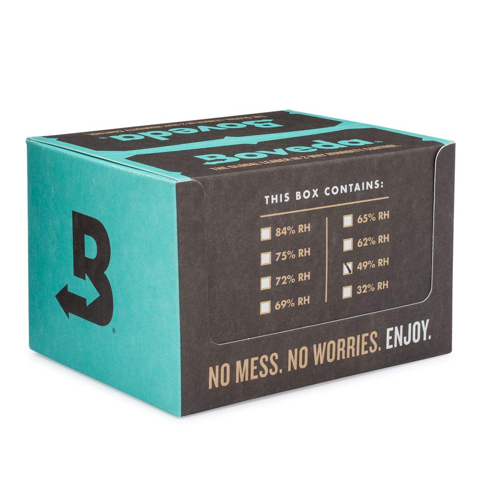 Boveda 49% Two Way Humidity Control Replacement Packs For Boveda Starter Kits For Music   12 Pack   Moisture Absorbers For Instr