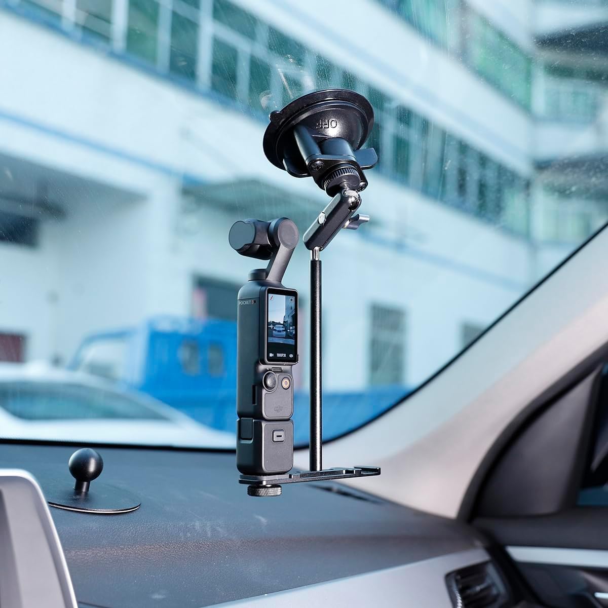 Omnimaster Suction Cup Mount For Dji Osmo Pocket 3, Car Windshield Window Vehicle Camera Holder Compatible With Dji Pocket 3 Acc