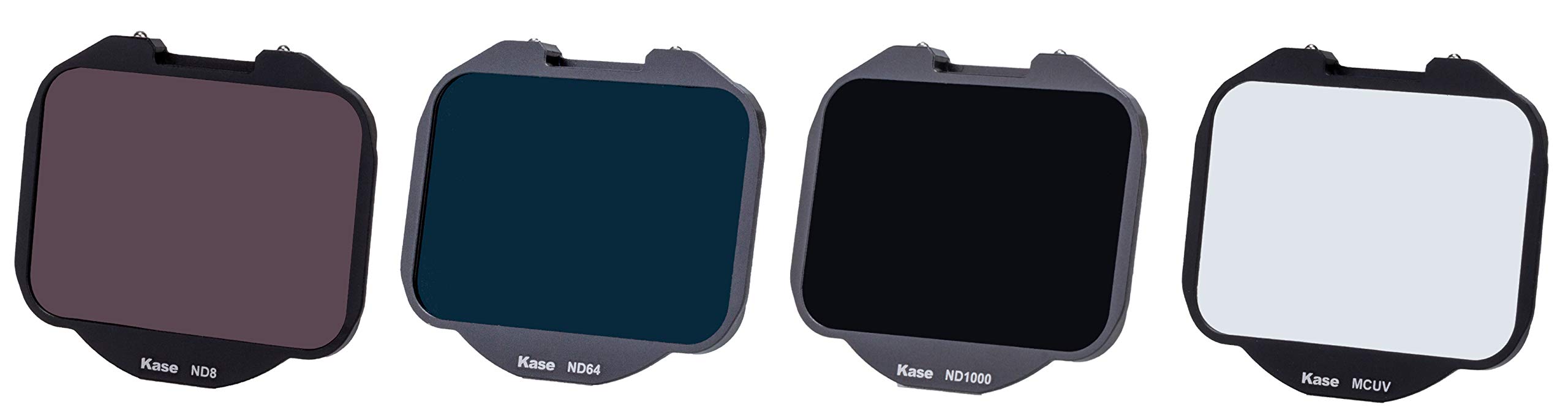 Kase Clip In 4 Filter Kit Uv Nd8 Nd64 Nd1000 3 6 10 Stop Dedicated For Sony Alpha Camera