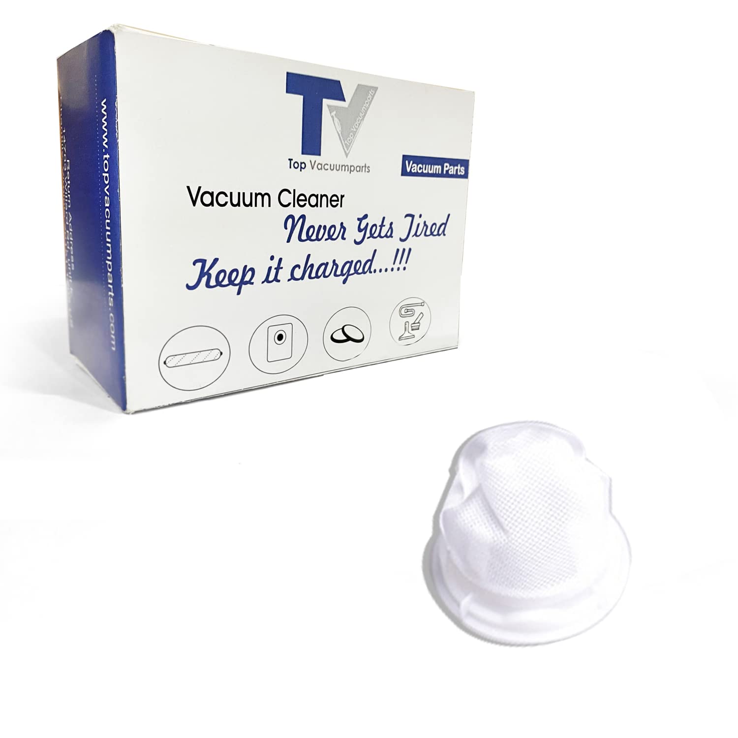 Replacement Part For Bissell Filter Fits Feather Weight 3106K, 3106L, 3106P, 3106A, 3106Q, 2562E, 3105, 3106, 31061 Vacuum Clean