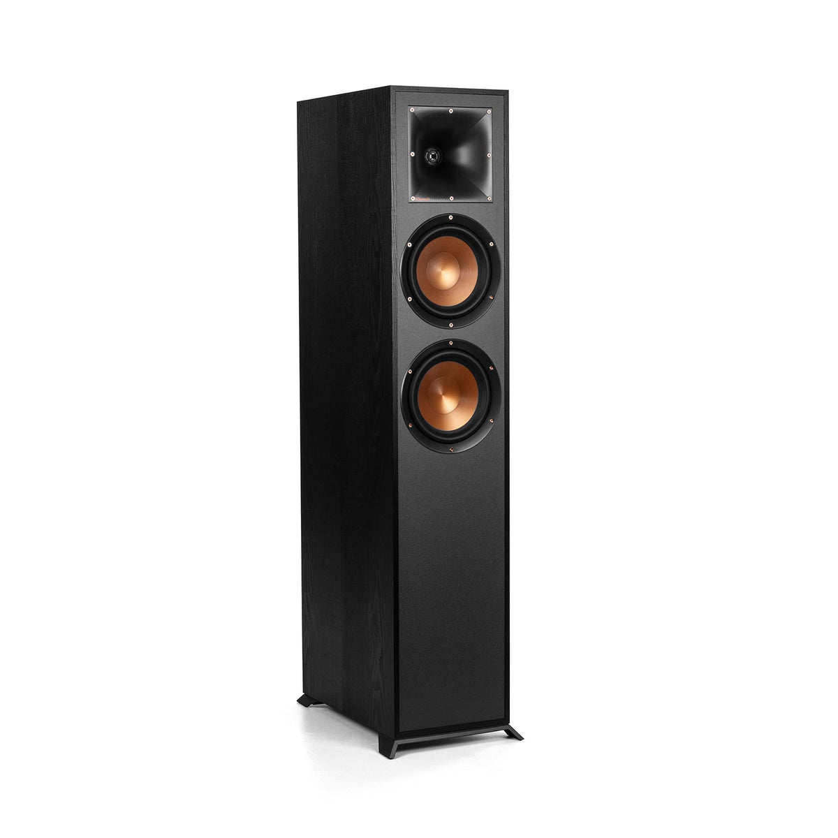 Klipsch R 620F Floorstanding Speaker With Tractrix Horn Technology | Live Concert Going Experience In Your Living Room, Ebony